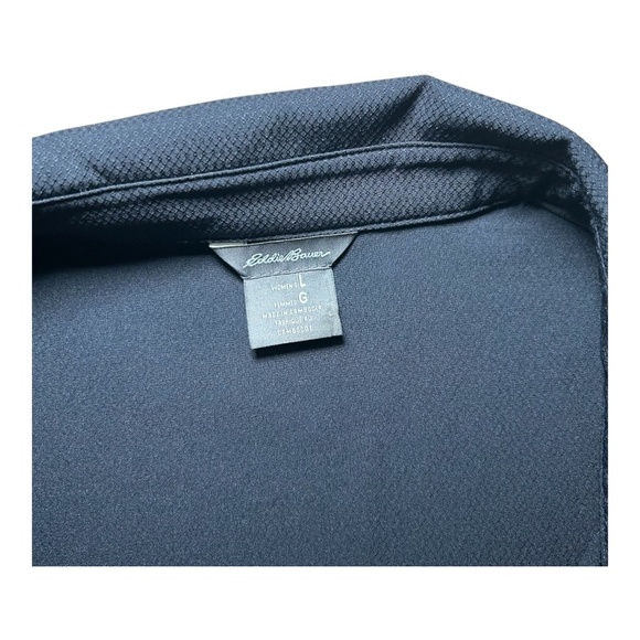 Eddie Bauer Women's Tech Collared, Button Down, Sleeveless Trail Shirt, Size LG - Picture 4 of 6